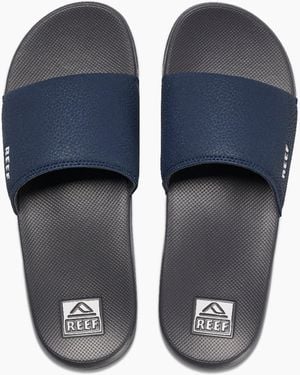 Reef One Slide Sliders - Blue