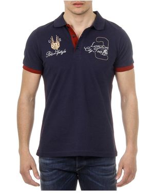 Ufford & Suffolk Polo Club Short Sleeves Us005 Cotton - Blue