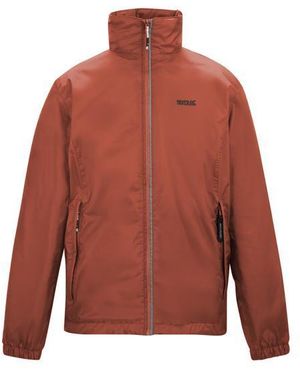 Regatta Lyle Iv Waterproof Hooded Jacket (Brick) - Red