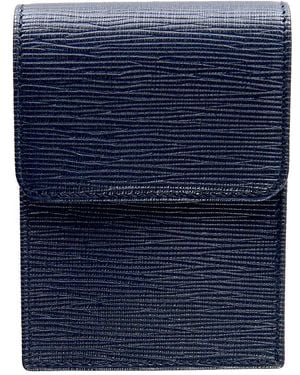 Hackett Mayfair Curzon Card Holder - Blue