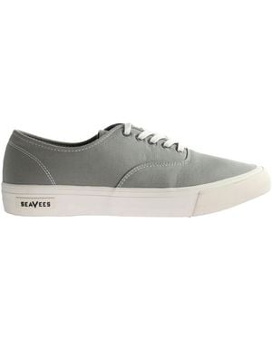 Seavees Legend Trainer Standard Granite Poplin Shoes - Grey