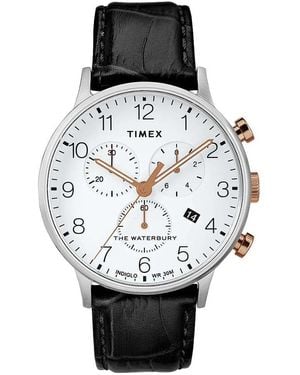 Timex Tw2R71700 Waterbury Watch - Black