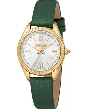 Just Cavalli Jc1L388L0025 Ladies Animalier Amabile Watch - Green