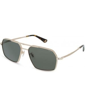 Police Spll86 58 580349 Sunglasses - Metallic