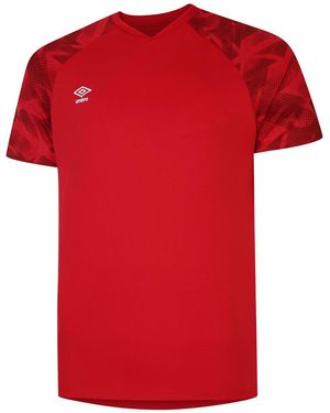 Umbro Atlas Jersey (Vermillion/Jester) - Red