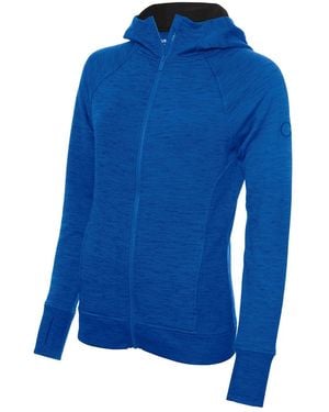 Calvin Klein Regular Fit Raglan Sleeve Hoodie - Blue