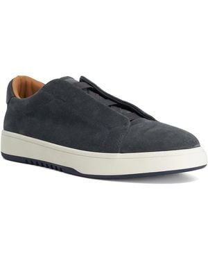 Dune Troys Troys Lace-Less Cupsole Trainers - Blue