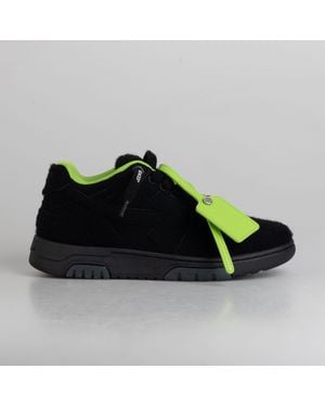 Off-White c/o Virgil Abloh Out Of Office Wool Trainers - Green