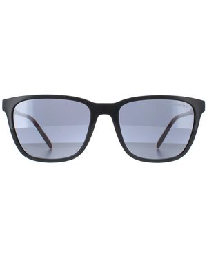 Arnette Square Matte Dark Mirror Water Polarized An4324 Lil' Snap - Blue