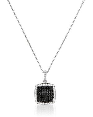 Orphelia 925 Sterling Chain With Pendant - Metallic