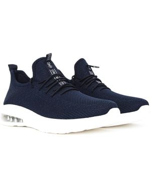Crosshatch Trevel Trainers - Blue