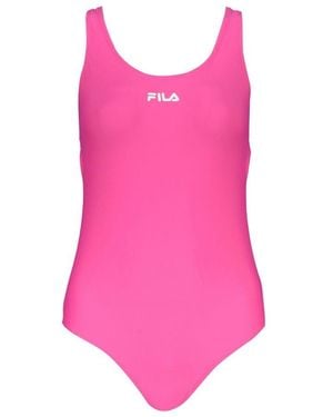 Fila Swimsuit Scoop Neck Sleeveless - Purple