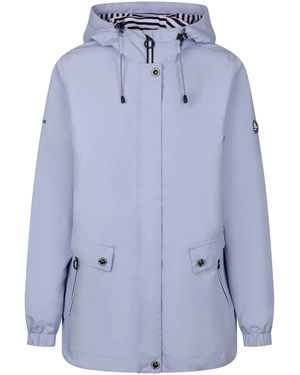 Trespass Ladies Flourish Waterproof Jacket (Cool) - Blue