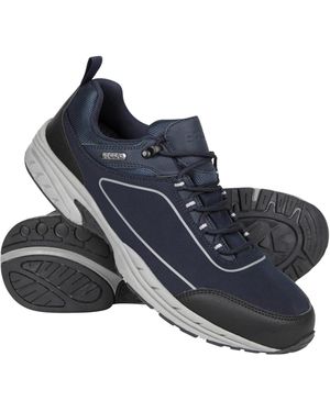 Mountain Warehouse Ramble Softshell Waterdichte Trainers (marine) - Blauw