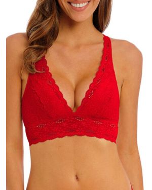 Wacoal Halo Lace Wire Free Soft Cup - Red