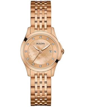 Bulova 97S112 Ladies Classic Watch - Metallic