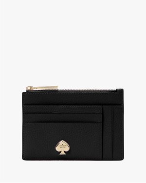 Kate Spade Outlet Kayla Large Slim Cardholder - Black
