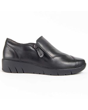 Purapiel Mocassin Ailina2 Svart - Black