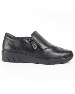 Purapiel Mocassin Ailina2 Svart - Black