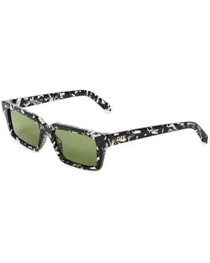 Off-White c/o Virgil Abloh Accessories Off Round Sunglasses - Green