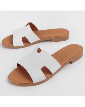 Purapiel Sandal Hacca2 Leather - Brown