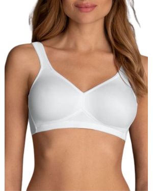 Rosa Faia Twin Moulded Soft Bra - White