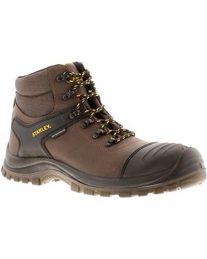 Stanley Safety Boots Rchmond Leather Lace Up - Brown