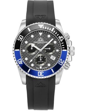 Christophe Duchamp Marine Chrono Watch 42Mm - Black