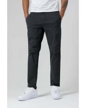 Monkee Genes Organic Cotton Blend Slim Fit Classic Chinos - Blue