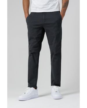 Monkee Genes Organic Cotton Blend Slim Fit Classic Chinos - Blue