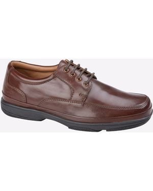 Roamer Danforth Shoes Wide Fit - Brown