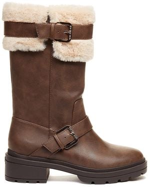 Rocket Dog Ladies Igloo Knee-High Boots - Brown