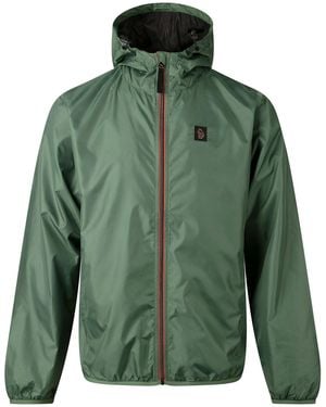 Luke 1977 Garnedd Lightweight Nylon Jacket - Green