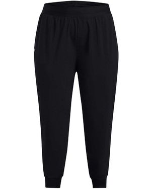 Under Armour Dames Rival Woven High Rise Joggingbroeken (zwart)