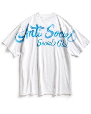 ANTI SOCIAL SOCIAL CLUB Anti Social Club Assc Airbrush Mind Games Tee - Blue