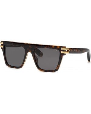 Philipp Plein Spp108M 56 0722 Sunglasses - Black