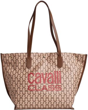 Roberto Cavalli Azzurra Shopper Bag Cchb01722 For - Red
