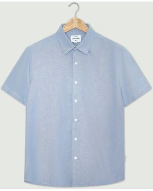Peter Werth Church Ss Shirt - Blue
