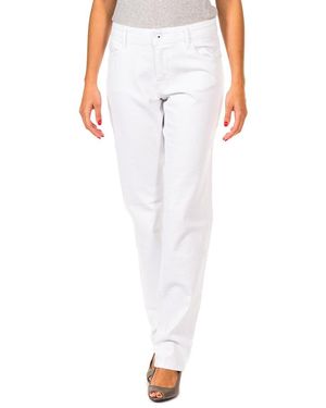 Gaastra Long Waterproof Trousers With Straight Hems 36691051 - White