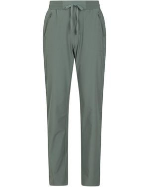 Mountain Warehouse 'Explorer' Short Trousers Sun Protection Quick Dry Breathable Trousers Polyamide - Green
