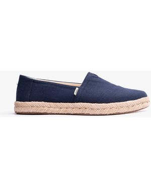 TOMS Alpargata Rope 2.0 Espadrilles - Blue