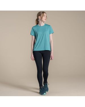 Craghoppers Ladies Ellie Ii Short-Sleeved T-Shirt (Glazed Aqua) - Blue