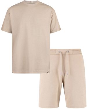 Luke 1977 Logic T-Shirt And Short Set - White
