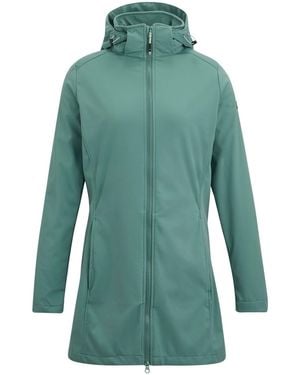 Regatta Ladies Carisbrooke Softshell Waterproof Jacket (Ivy Moss) - Green
