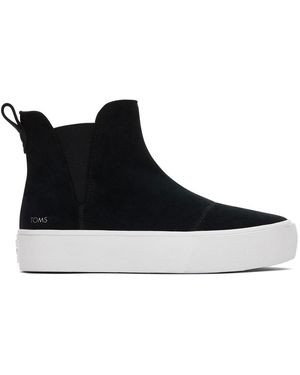 TOMS Fenix Platform Boots - Black