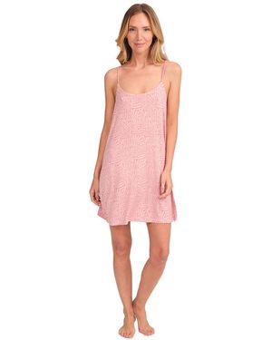 J&j Brothers Jjb14 Strappy Nightgown - Pink