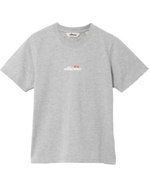 Ellesse Ladies Svetta 2 T-Shirt (Light Marl) Cotton - Grey