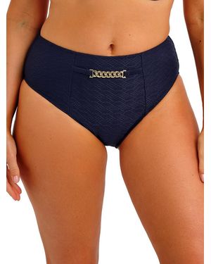 Fantasie Azores High Waist Bikini Brief - Blue
