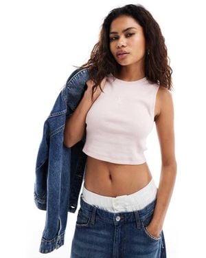 Calvin Klein Rib Tank Top - Blue