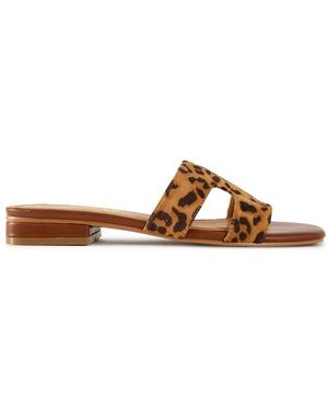 V.Gan Vegan Bok 2 Slide Sandals - Brown